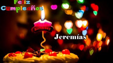 Feliz Cumpleanos Jeremias