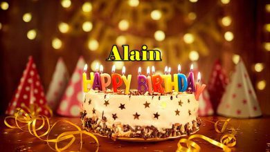 Happy Birthday Alain