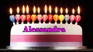 Happy Birthday Alessandra