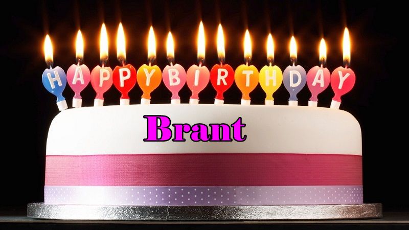 Happy Birthday Brant