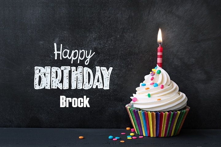 Happy Birthday Brock