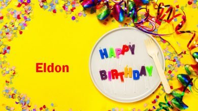 Happy Birthday Eldon