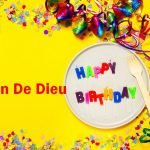 Happy Birthday Jean De Dieu 150x150 - Bonitas Imágenes de Buenas Noches gratis para Móvil