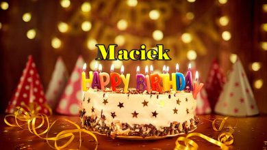 Happy Birthday Maciek