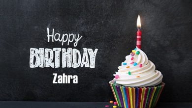 Happy Birthday Zahra