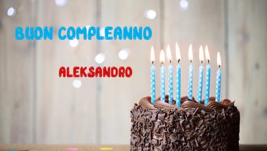 Tanti Auguri Aleksandro Buon Compleanno
