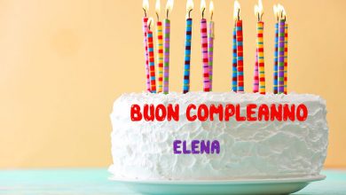 Tanti Auguri Elena Buon Compleanno
