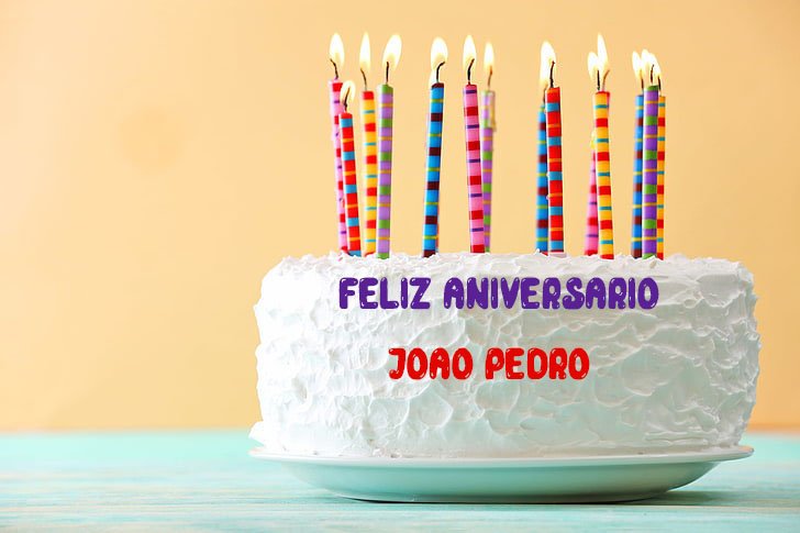 Feliz Aniversario Joao Pedro