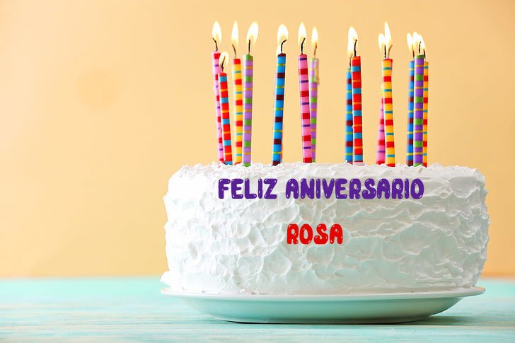 Feliz Aniversario Rosa