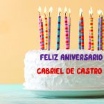 Feliz Aniversario gabriel de castro 150x150 - Imágenes de Buenas Noches gratis para móvil