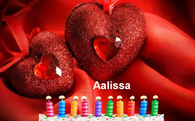Alles Gute zum Geburtstag Aalissa