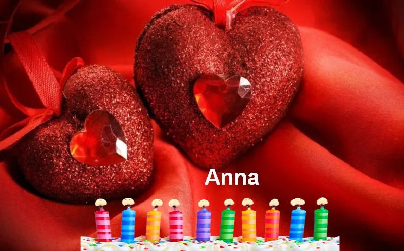 Alles Gute zum Geburtstag Anna