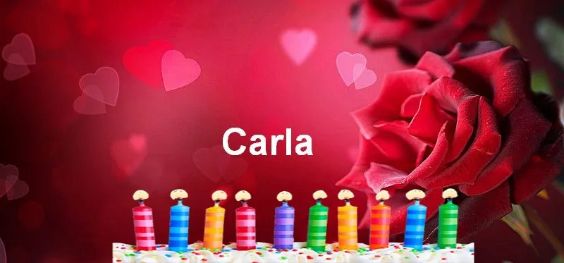 Alles Gute zum Geburtstag Carla