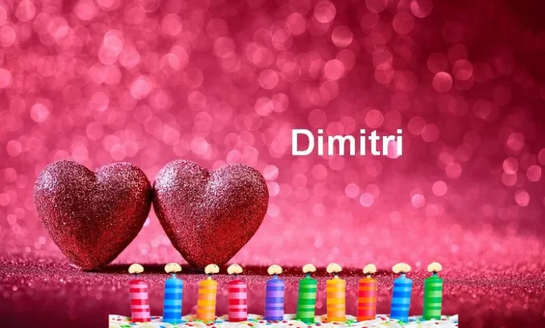 Alles Gute zum Geburtstag Dimitri