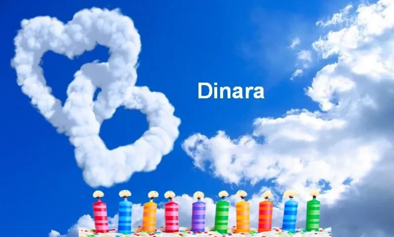 Alles Gute zum Geburtstag Dinara