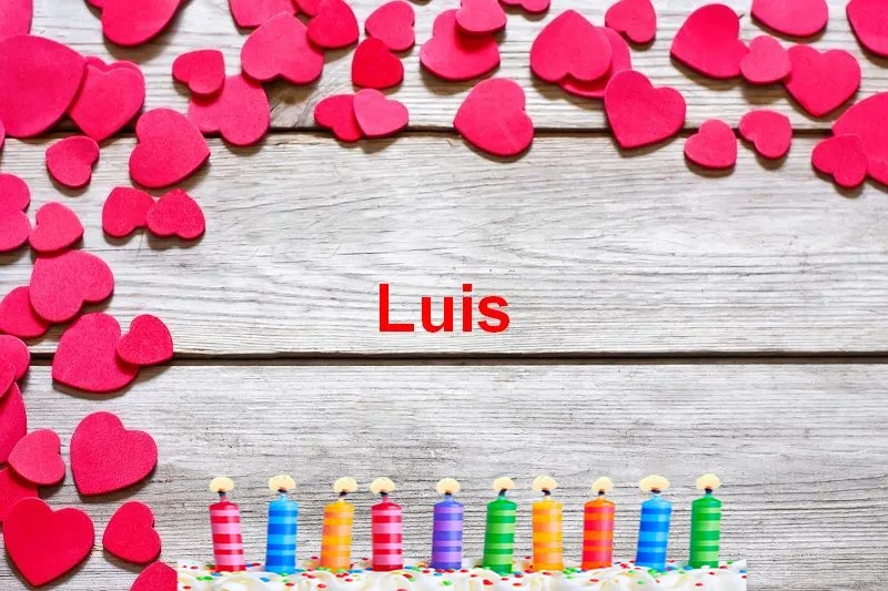 Alles Gute zum Geburtstag Luis