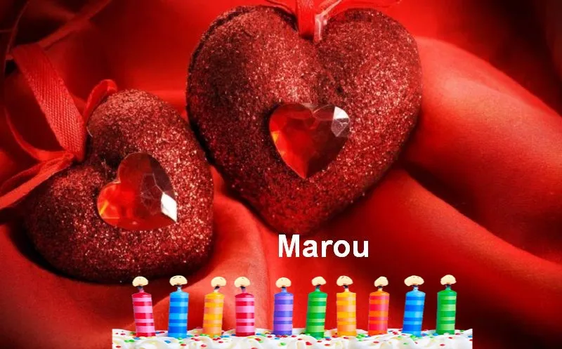 Alles Gute zum Geburtstag Marou - Alles Gute zum Geburtstag Marou