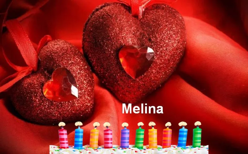 Alles Gute zum Geburtstag Melina