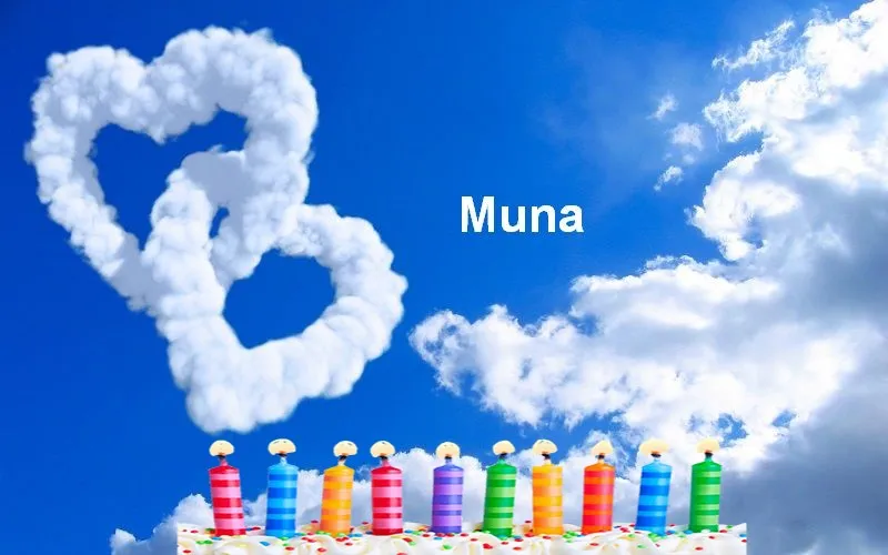 Alles Gute zum Geburtstag Muna - Alles Gute zum Geburtstag Muna