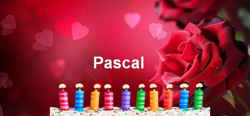 Alles Gute zum Geburtstag Pascal