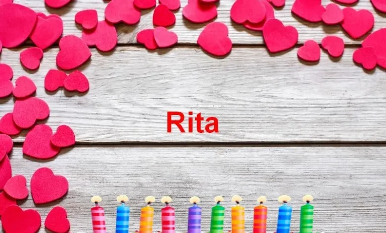Alles Gute zum Geburtstag Rita