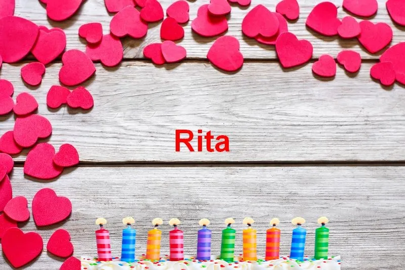 Alles Gute zum Geburtstag Rita