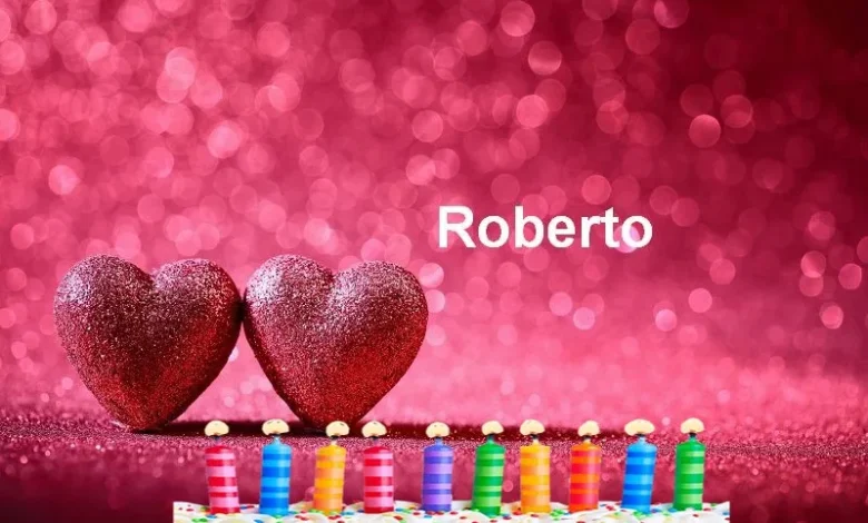 Alles Gute zum Geburtstag Roberto